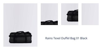 Rains Texel Duffel Bag 01 Black 1