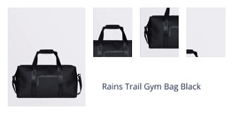 Rains Trail Gym Bag Black 1