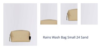 Rains Wash Bag Small 24 Sand 1