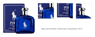 Ralph Lauren Polo Blue - toaletná voda s rozprašovačom 125 ml 1