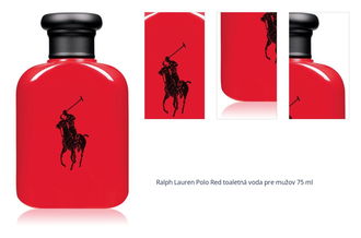 Ralph Lauren Polo Red toaletná voda pre mužov 75 ml 1