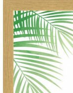 Rámovaný obraz Tropické listy, 18x24 cm% 6