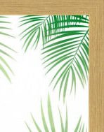 Rámovaný obraz Tropické listy, 18x24 cm% 7