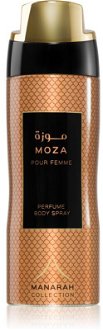 Rasasi Manarah Collection Moza parfémovaný telový sprej pre ženy 200 ml