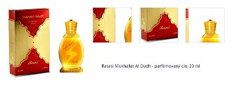 Rasasi Mukhallat Al Oudh - parfémovaný olej 20 ml 1