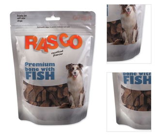 Rasco dog pochúťka mäsová kosť s rybou 5 cm 250 g 3