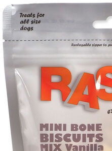 Rasco dog pochúťka mini sušienky tvar kosti s vanilkou 2 cm 250 g 6