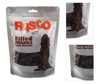 Rasco dog pochúťka plnené trojuholníky so šunkou 2,2 cm 450 g 3