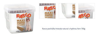 Rasco pochúťka hviezda natural s hydinou 9cm 700g 1