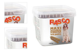 Rasco pochúťka hviezda natural s hydinou 9cm 700g 4