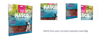 RASCO Prem. poch. mini kosti z kačacieho mäsa 500g 1