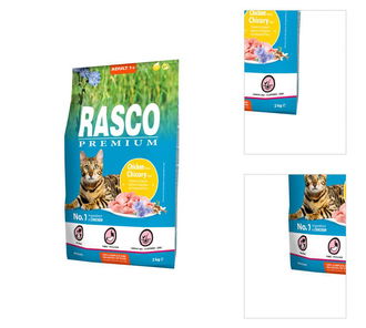 Rasco Premium Cat Adult kura a čakanka 2 kg 3