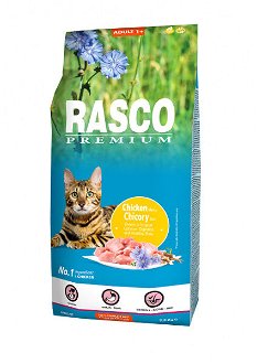 Rasco Premium Cat Adult kura a čakanka 7,5 kg