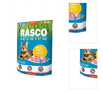 Rasco Premium Cat Adult kura a čakanka 400 g 3