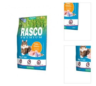Rasco Premium Cat Indoor morka a čakanka 2 kg 3