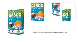 Rasco Premium Cat Indoor morka a čakanka 400 g 1