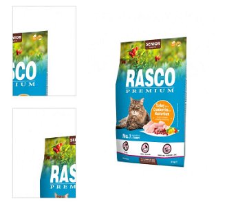 Rasco Premium Cat Senior morka s brusnicami a kapucínkou 2 kg 4