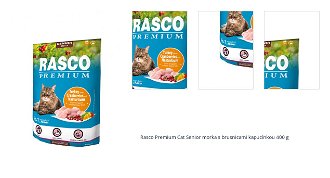 Rasco Premium Cat Senior morka s brusnicami kapucínkou 400 g 1