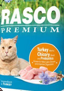 Rasco Premium Cat Sensitive morka a čakanka s obsahom probiotík 400 g 5