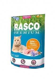 Rasco Premium Cat Sensitive morka a čakanka s obsahom probiotík 400 g 2
