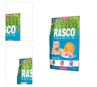 Rasco Premium Cat Sensitive morka a čakanka s probiotikami 2 kg 4