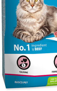 Rasco Premium Cat Sterilized hovädzie s brusnicami a kapucínkou 2 kg 8