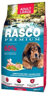 Rasco Premium dog granuly Adult Large 15 kg 2