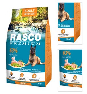 Rasco Premium dog granuly Adult Medium 3 kg 3