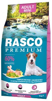 Rasco Premium dog granuly Adult Small 1 kg