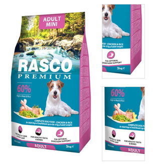 Rasco Premium dog granuly Adult Small 3 kg 3