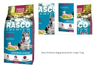 Rasco Premium dog granuly Senior Large 15 kg 1
