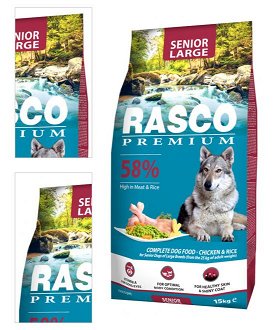 Rasco Premium dog granuly Senior Large 15 kg 4