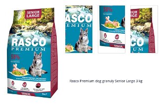 Rasco Premium dog granuly Senior Large 3 kg 1