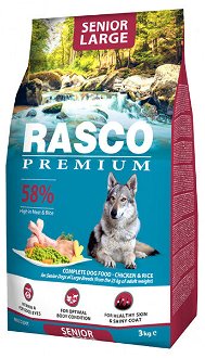 Rasco Premium dog granuly Senior Large 3 kg 2