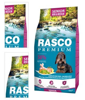 Rasco Premium dog granuly Senior Small and Medium 1 kg 4