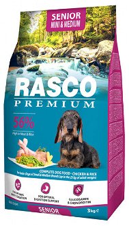 Rasco Premium dog granuly Senior Small and Medium 3 kg 2