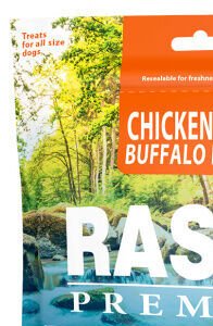 Rasco Premium pochúťka 11 cm byvolie uzly obalené kuracím mäsom 80 g 6