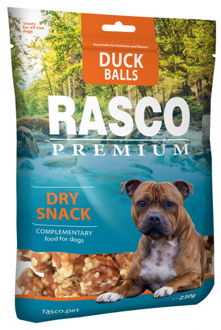 Rasco Premium pochúťka guličky z kačacieho mäsa a byvoloviny 230 g