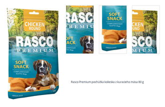 Rasco Premium pochúťka kolieska z kuracieho mäsa 80 g 1