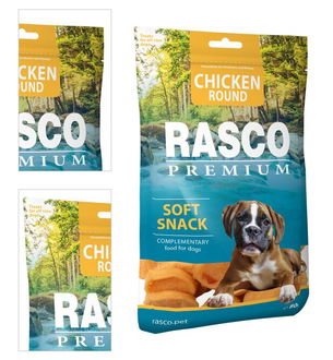 Rasco Premium pochúťka kolieska z kuracieho mäsa 80 g 4