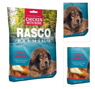 Rasco Premium pochúťka kosti obalené kuracím mäsom 230 g 3