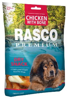 Rasco Premium pochúťka kosti obalené kuracím mäsom 230 g