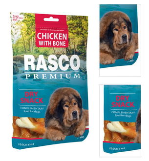 Rasco Premium pochúťka kosti obalené kuracím mäsom 80 g 3