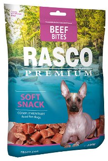 Rasco Premium pochúťka kúsky z hovädzieho mäsa 230 g