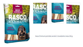 Rasco Premium pochúťka sendvič z hovädzieho mäsa 230 g 1