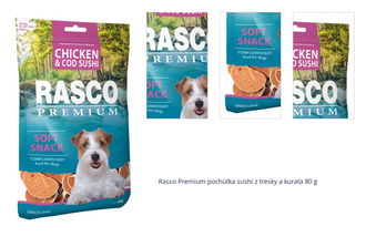 Rasco Premium pochúťka sushi z tresky a kuraťa 80 g 1