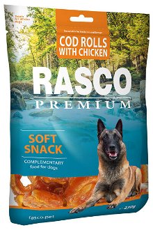 Rasco Premium tresčie rolky obalené kuracím mäsom 230g