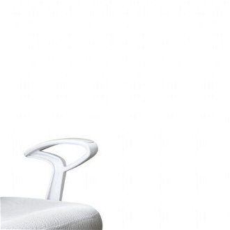 Rastúca stolička s podnožou a trakmi anais - sivá/biela 7