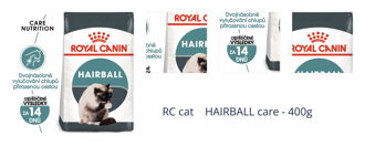 RC cat HAIRBALL care - 400g 1
