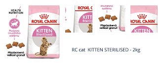 RC cat  KITTEN STERILISED - 2kg 1
